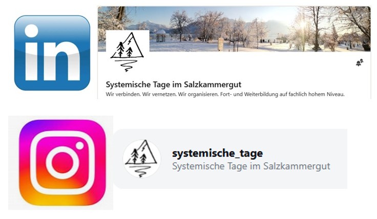 LinkedIn und Insta in Foto