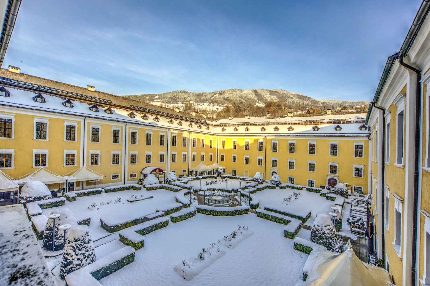 Textbilder - c_schloss mondsee winter